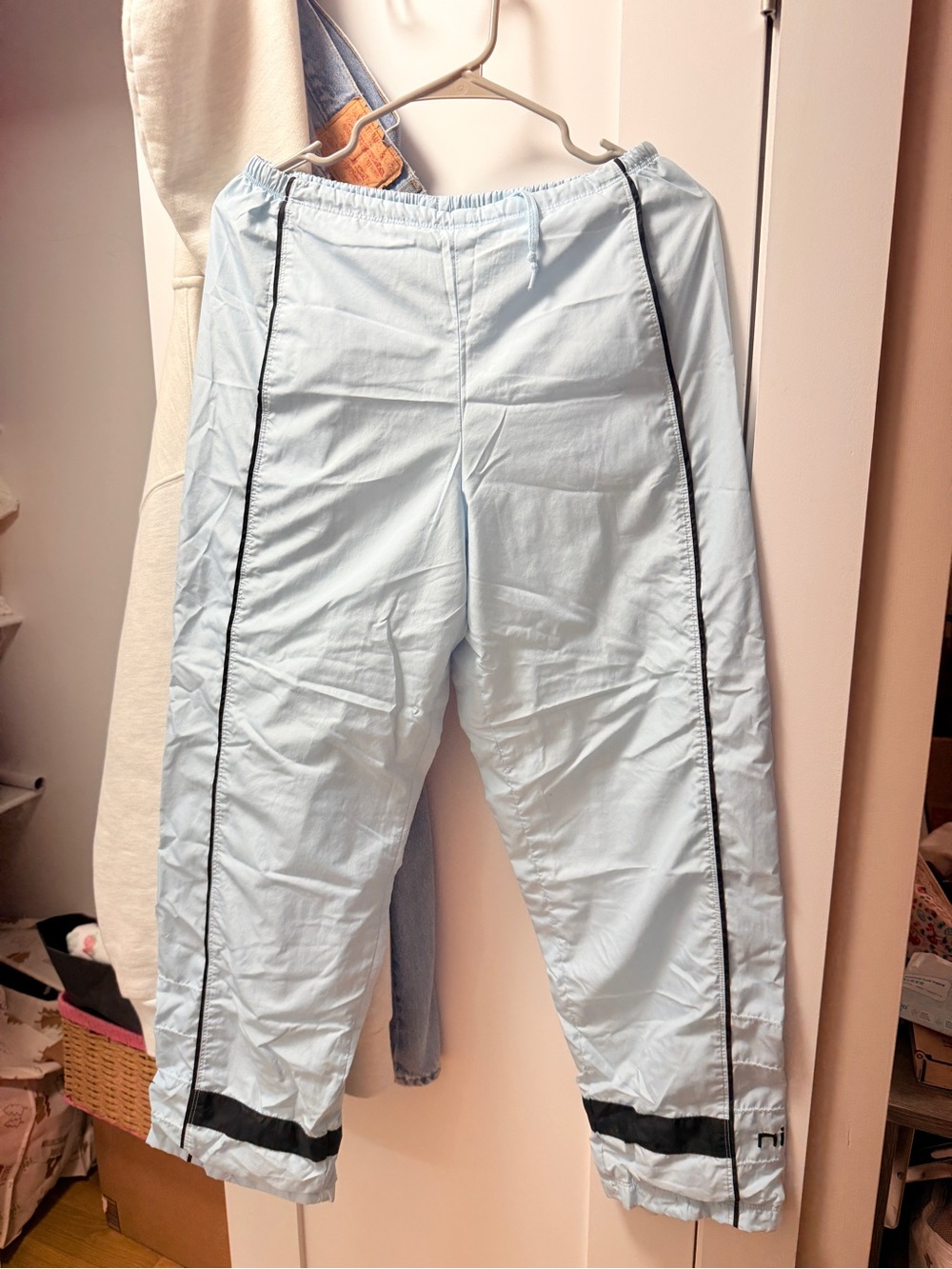 🩵Vintage Nike light blue track pants🩵